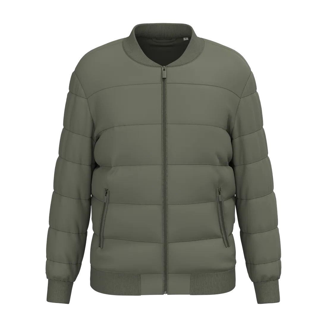 Veste matelassée écoresponsable à col teddy unisexe personnalisable Native Spirit