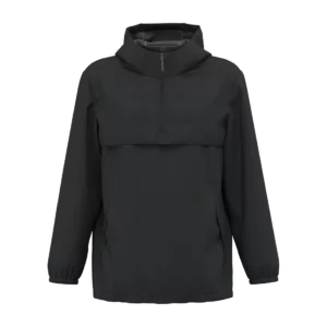 Veste coupe-vent imperméable écoresponsable quart zip unisexe personnalisable Native Spirit