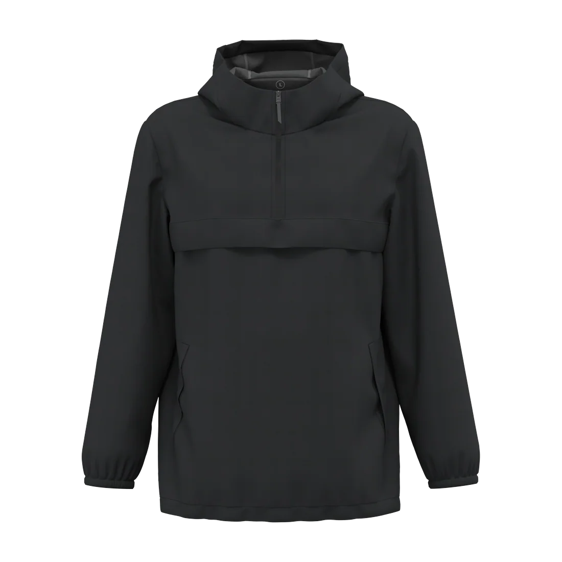 Veste coupe-vent imperméable écoresponsable quart zip unisexe personnalisable Native Spirit