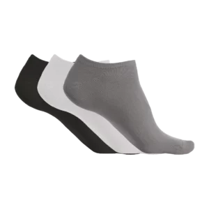 Microfibre trainer socks pack of 3 pairs, customisable – PROACT