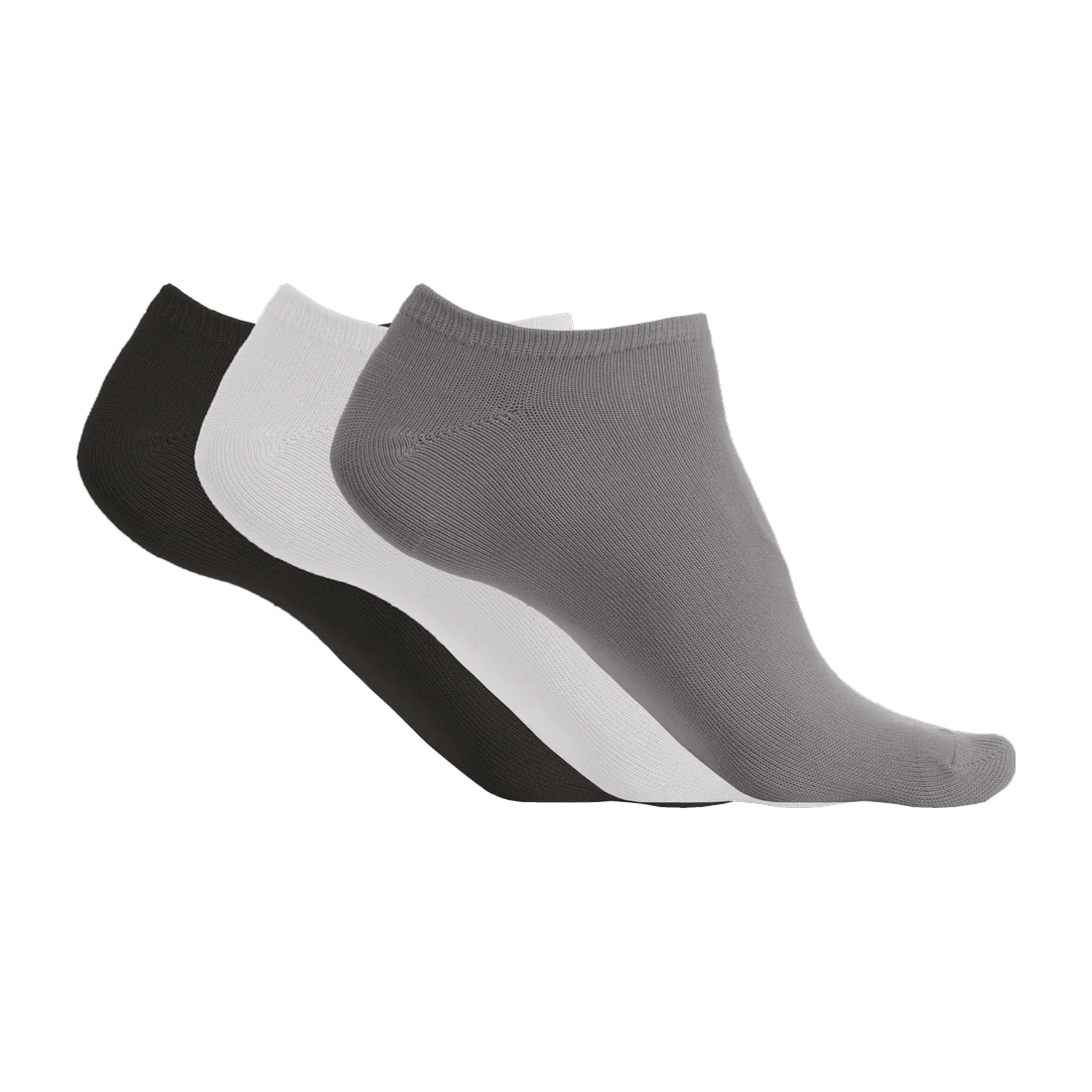 Microfibre trainer socks pack of 3 pairs, customisable – PROACT