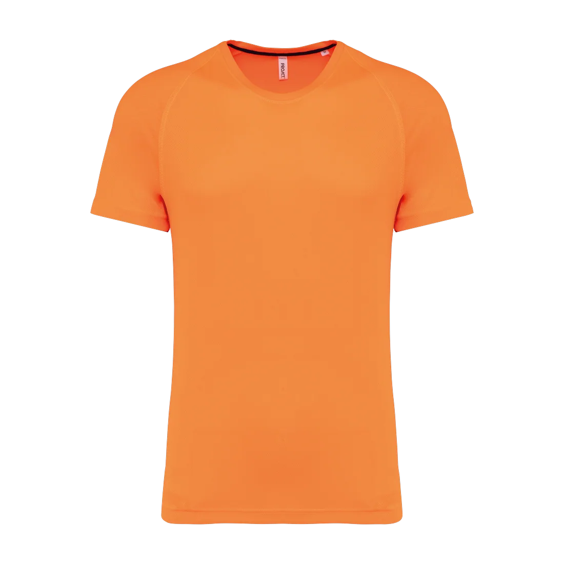 Men's recycled round neck sports T-shirt, customisable – PROACT