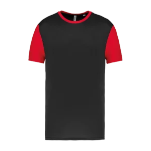 Maillot multisport manches courtes bicolore unisexe personnalisable PROACT